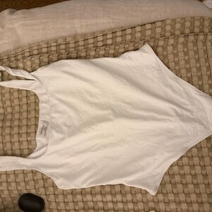 Aritzia White Bodysuit